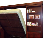 Amish Library Bookcase Bed