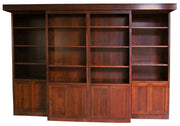 Amish Library Bookcase Entertainment Center
