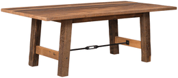 Amish Cleveland Table in Reclaimed Barnwood