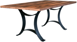 Amish Golden Gate Table in Reclaimed Barnwood