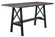 Amish Highbridge Bar Table in Reclaimed Barnwood
