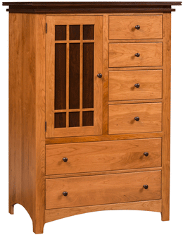 Amish Maple Creek Door Chest