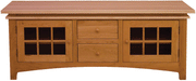 Amish Maple Creek Low TV Stand