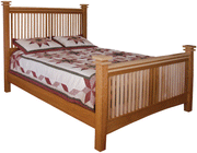 Amish Maple Creek Slat Bed