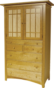 Amish Maple Creek Armoire