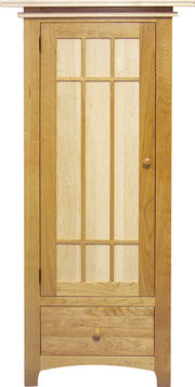 Amish Maple Creek Lingerie Armoire