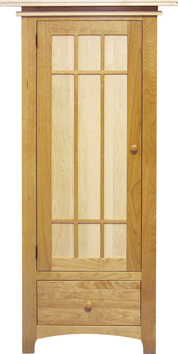 Amish Maple Creek Lingerie Armoire
