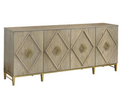 American-Made Castle TV Stand