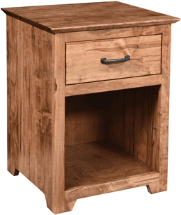 American-Made Boston 1-Drawer Nightstand