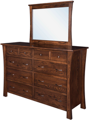 Amish Catalina Dresser with Mirror