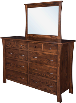 Amish Catalina Dresser with Mirror