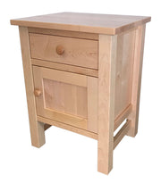 Amish Cabin Creek 1-Drawer/1-Door Nightstand