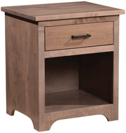Amish Kentucky Shaker 1-Drawer Nightstand