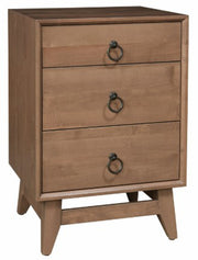 Amish Airmont 3 Drawer Nightstand