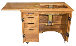 Amish Daisy Sewing Cabinet