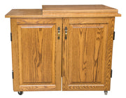 Amish Daisy Sewing Cabinet