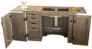 Amish Orchid Sewing Cabinet