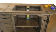 Amish Orchid Sewing Cabinet