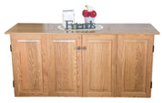 Amish Morning Glory Sewing Cabinet