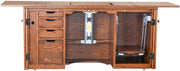 Amish Tulip Sewing Cabinet