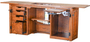 Amish Tulip Sewing Cabinet