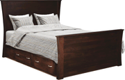 Amish Roseberry Platform Bed