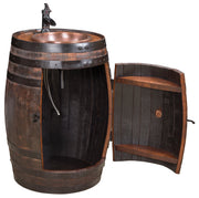 Amish Rustic Barrel Vanity