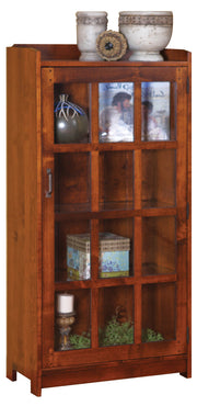 Amish Century Mission 1-Door Bookcase