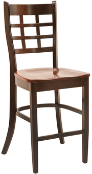 Amish Corabell Stationary Bar Chair
