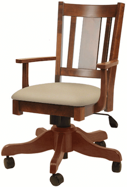 Amish Benito Desk Chair