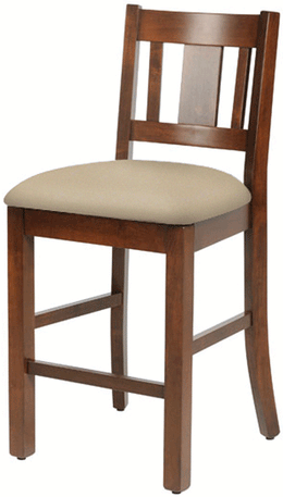 Amish Benito Stationary Bar Chair