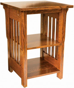 Amish Brentwood Printer Stand