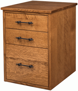 Amish Oasis 3-Drawer File Cabinet