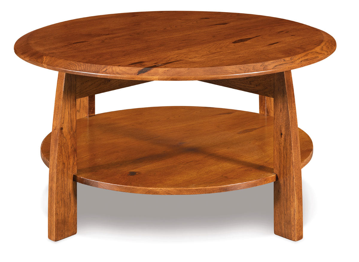 Boulder Creek 38" Round Coffee Table