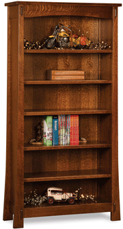Amish Modesto Mission Bookcase