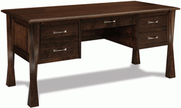 Amish Kingsbridge Arc Desk