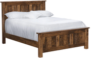 Amish Dumont Rough-Sawn Rustic Bed