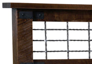 Amish Ironwood Rustic Bed