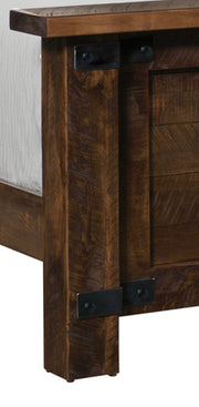 Amish Ironwood Rustic Bed