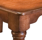 Amish French Farmhouse Leg Table