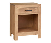 Amish Sherman 1 Drawer Nightstand with Opening