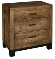 Amish Sherman 3-Drawer Nightstand