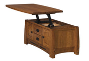 Amish Colebrook Coffee Table with Lift Top