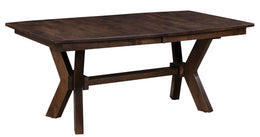 Amish Bradley Double Pedestal Table