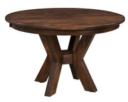 Amish Bradley Single Pedestal Table