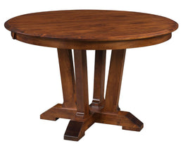 Amish Harper Single Pedestal Table