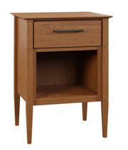 Amish Reveal 1 Drawer Open Nightstand