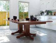 Amish Mariah Mission Double Pedestal Table