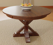 Amish Halifax Single Pedestal Table