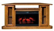 Amish Torino Corner Fireplace